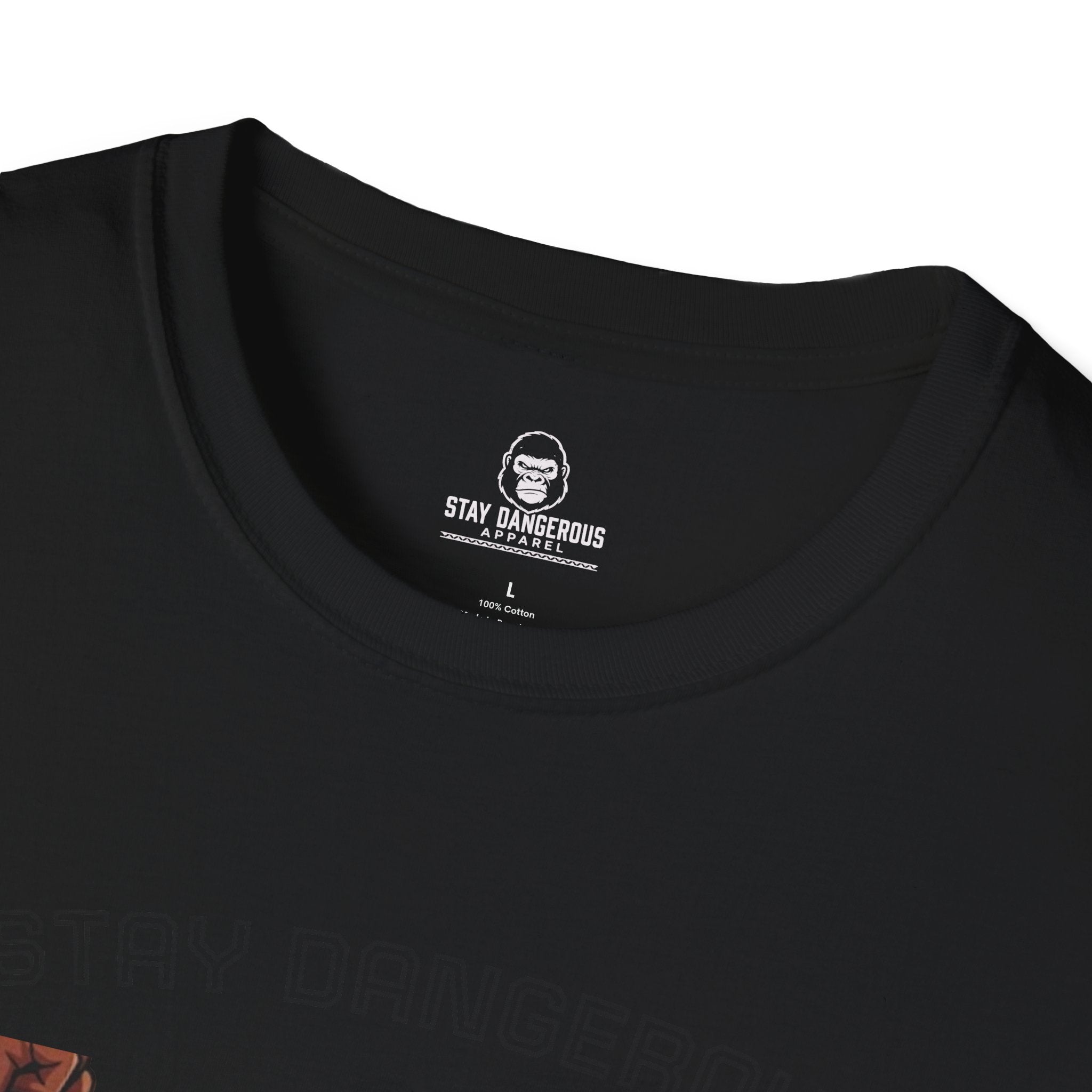 Stay Dangerous Graphic T-Shirt — SHADUER Bold Streetwear Tee