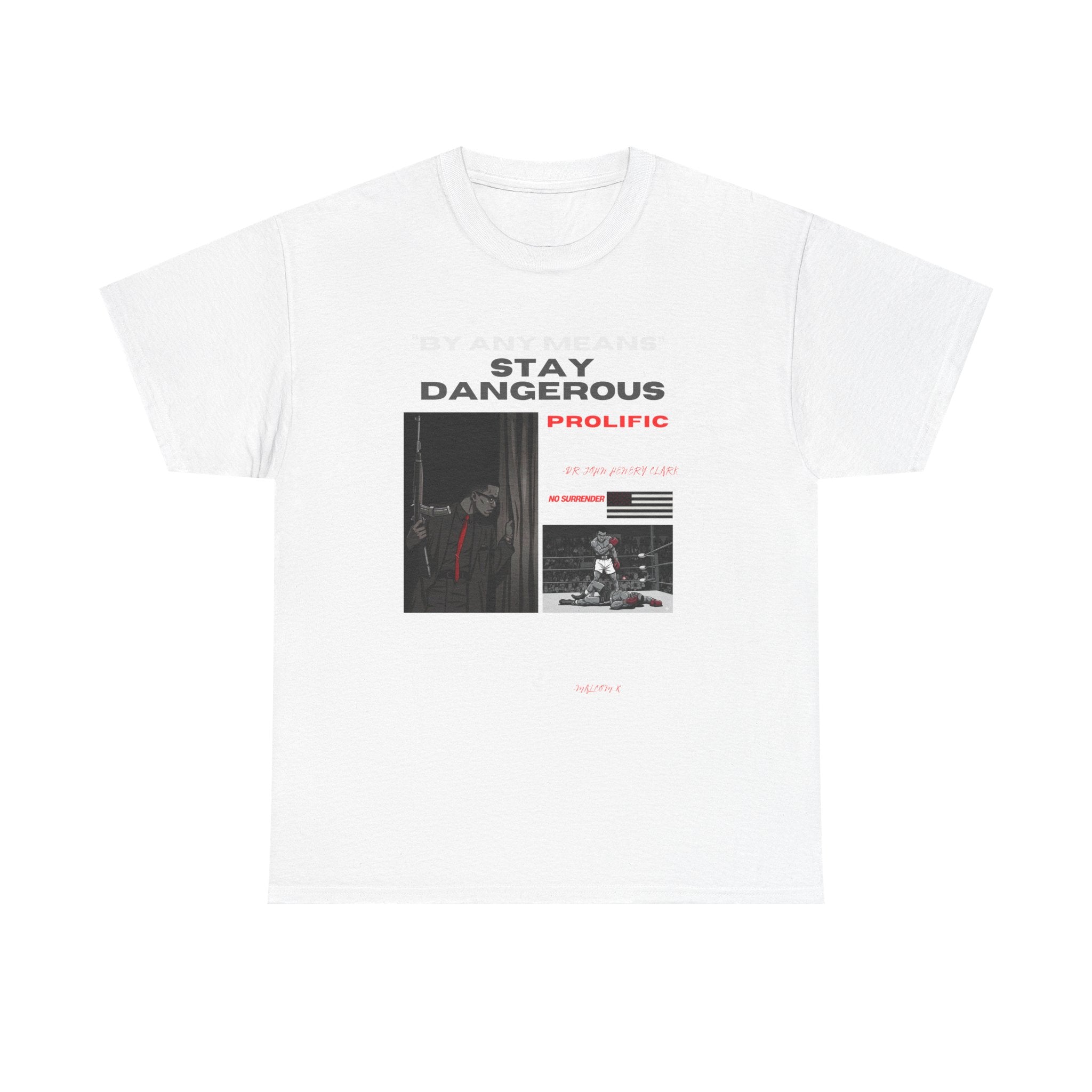 Stay Dangerous "By any means" | graphic tee |