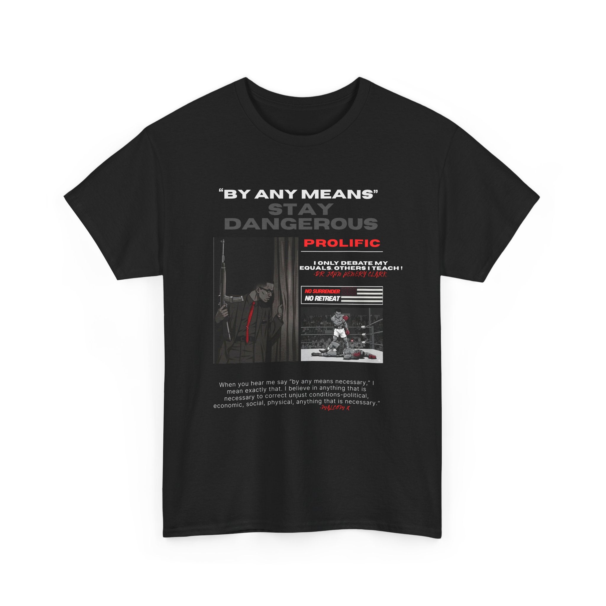 Stay Dangerous "By any means" | graphic tee |