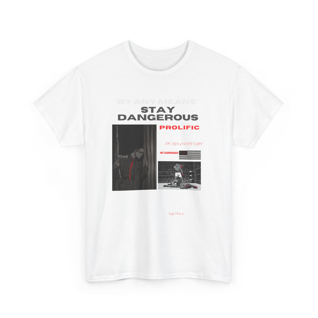 Stay Dangerous "By any means" | graphic tee |