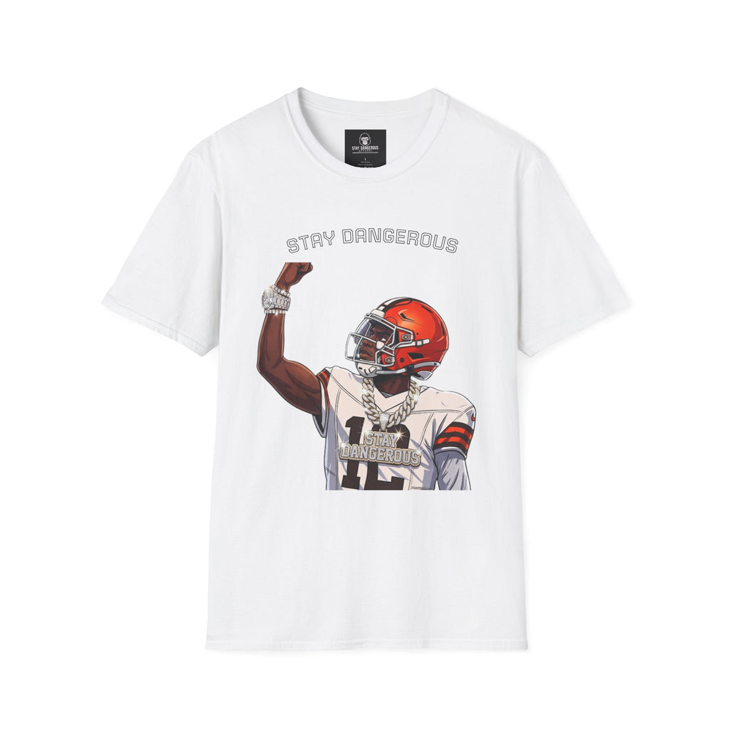 Stay Dangerous Graphic T-Shirt — SHADUER Bold Streetwear Tee