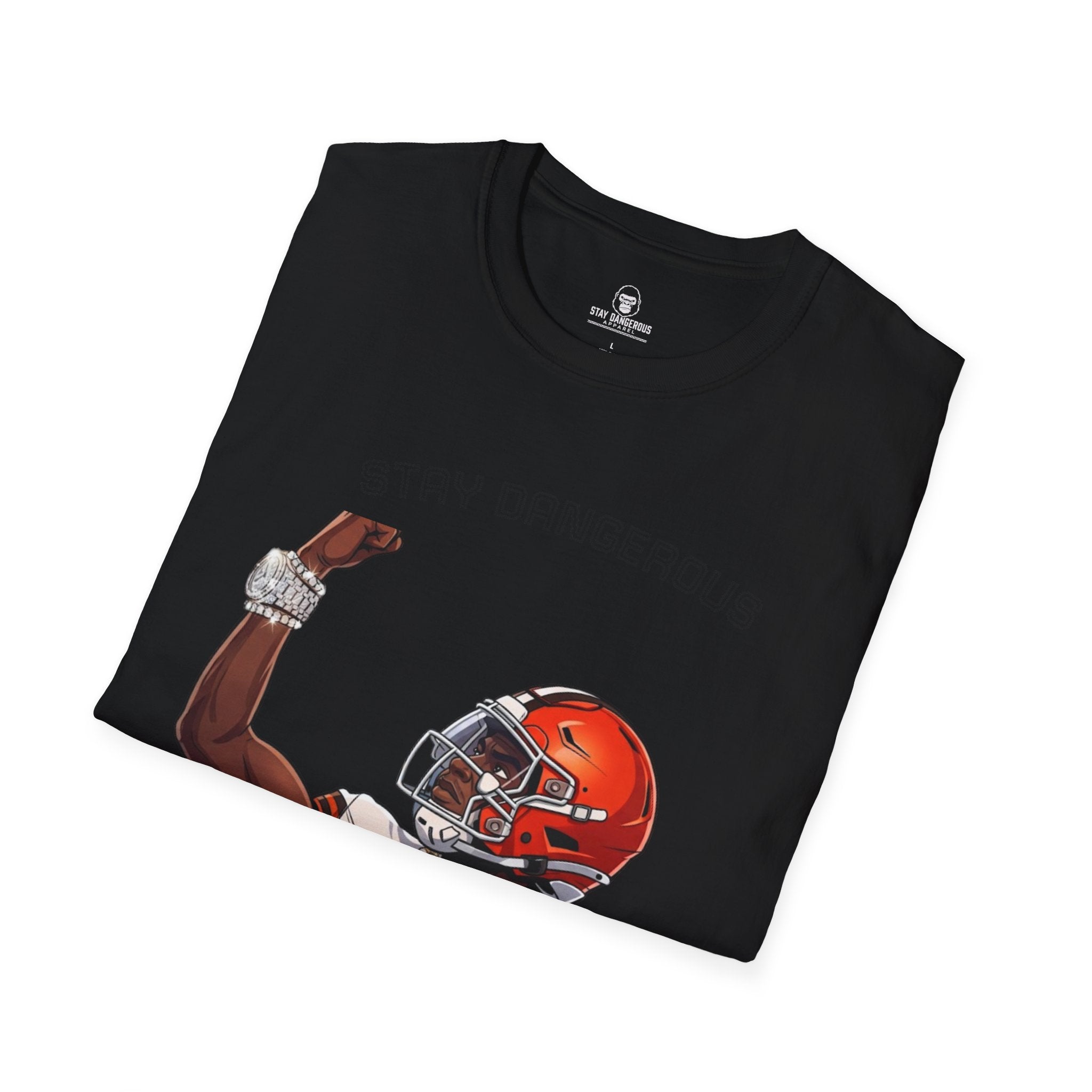 Stay Dangerous Graphic T-Shirt — SHADUER Bold Streetwear Tee